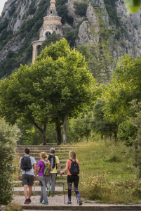 Caminants al Santuari de Queralt