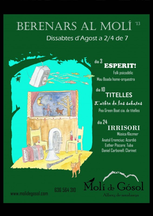 Berenars Musicals al Molí de Gósol