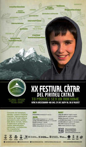 Cartell XX Festival Càtar al Pirineu
