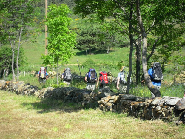 Caminant per la variant hivernal del Camí dels Bons Homes