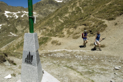 Excursionistes a la Portella blanca