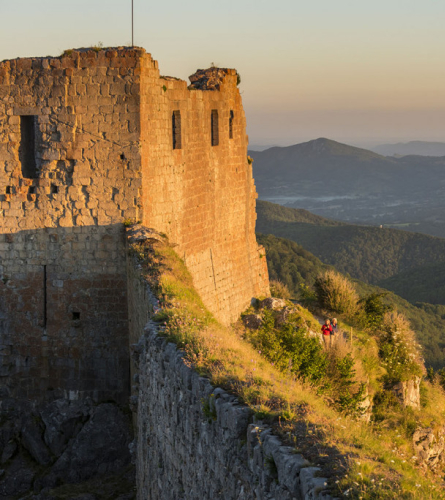 Castillo de Montsegur al amanceder