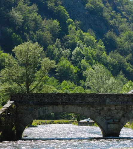 El puente de Orgeix