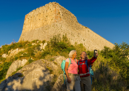 Montsegur y senderistas