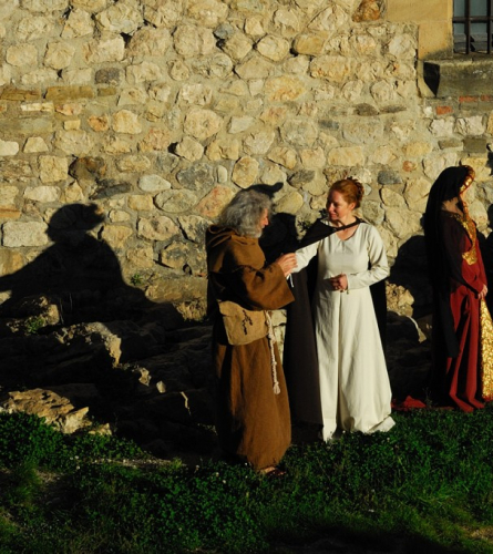 Personajes medievales en Foix