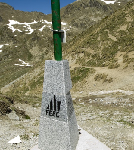 Excursionistas en la Portella Blanca