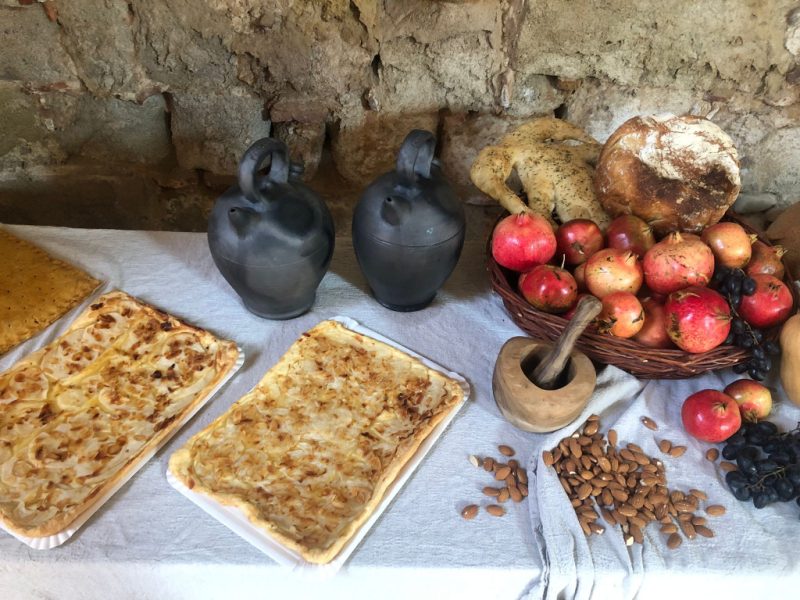 Tast de la cuina dels bons Homes a la cloenda
